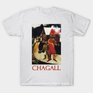 The Fiddler (1914) by Marc Chagall T-Shirt